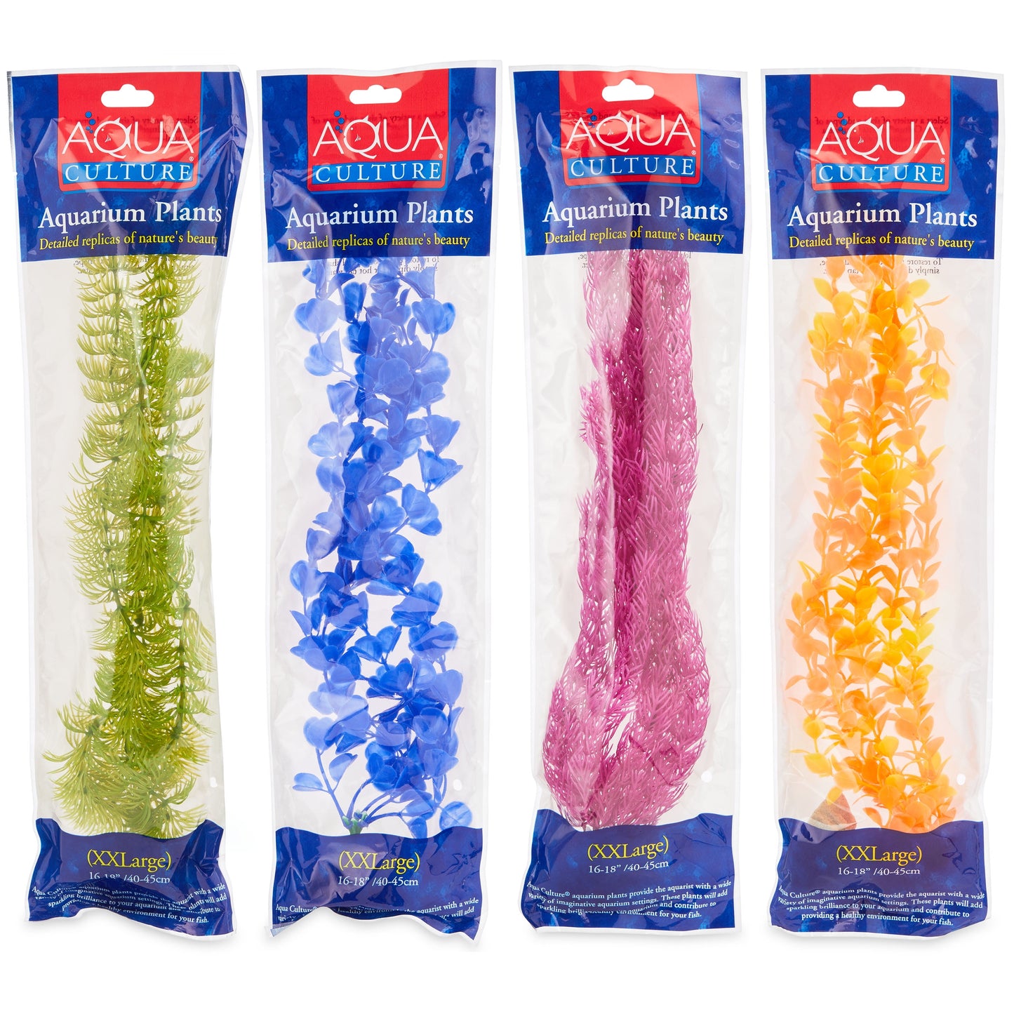 XXL Aquarium Plant Assortment (Color Will Vary)