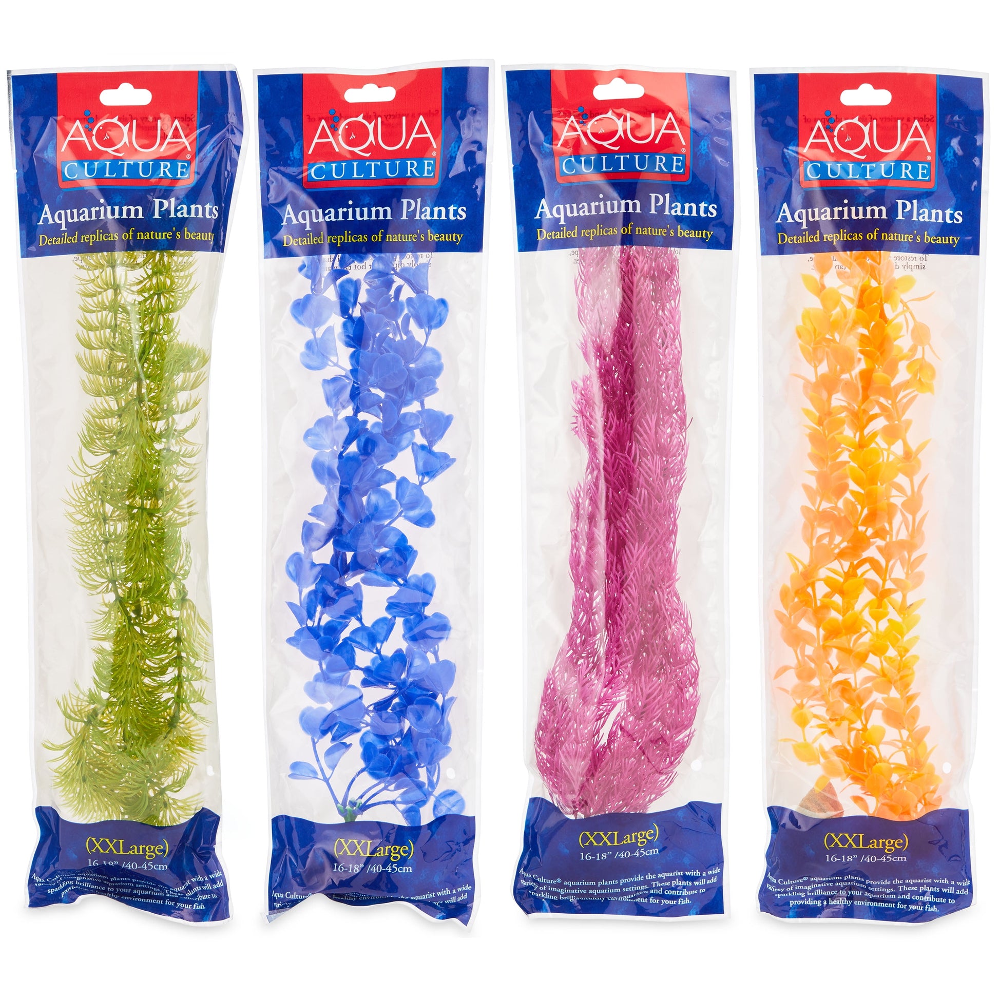 XXL Aquarium Plant Assortment (Color Will Vary)